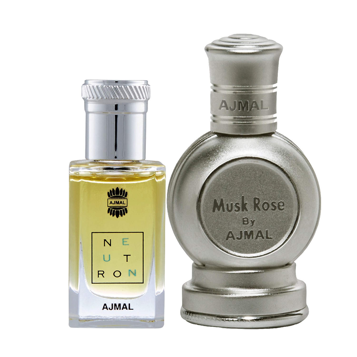 

Ajmal Neutron 10 ml x 1 Musk Rose 10 ml x 1 Pack of 2