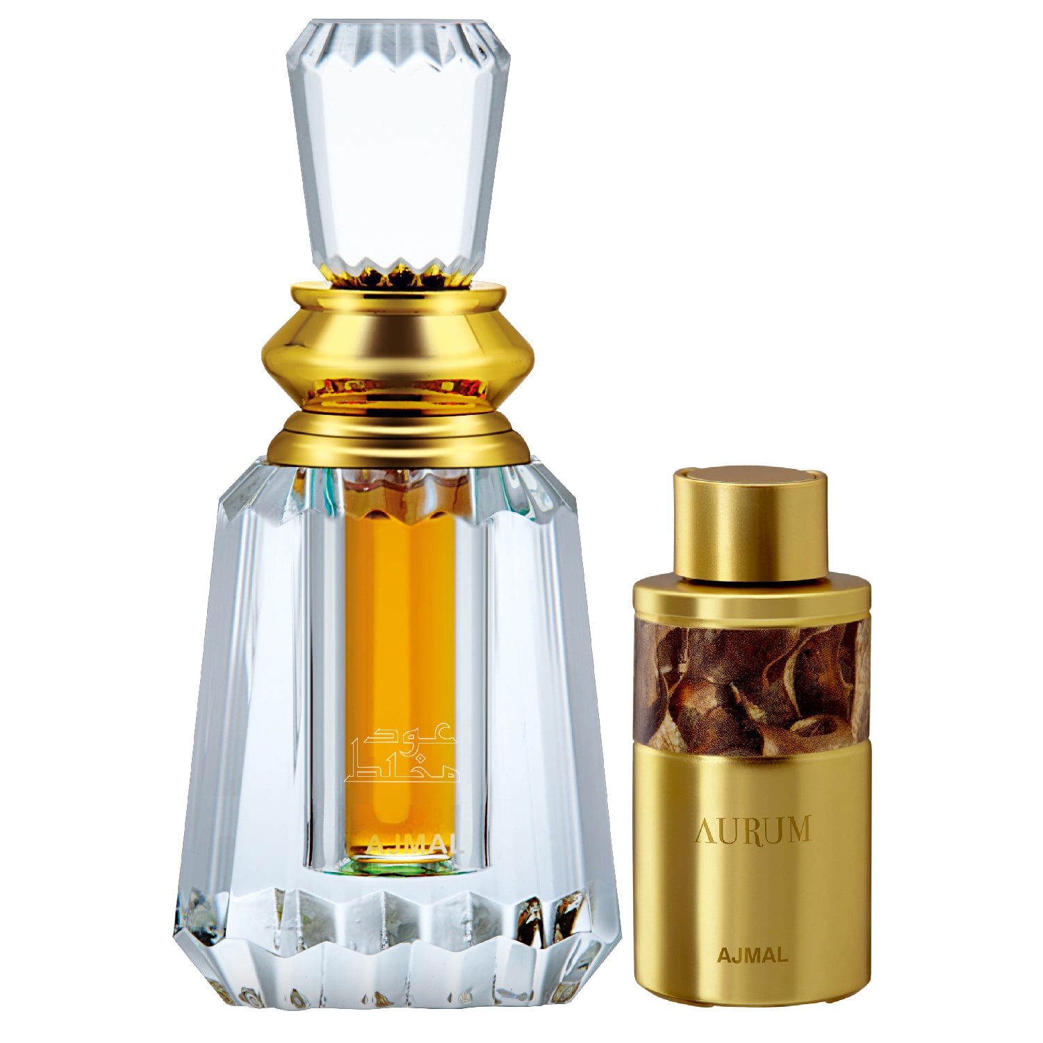 

Ajmal Oudh Mukhallat 6 ml x 1 Auram 10 ml x 1 Pack of 2