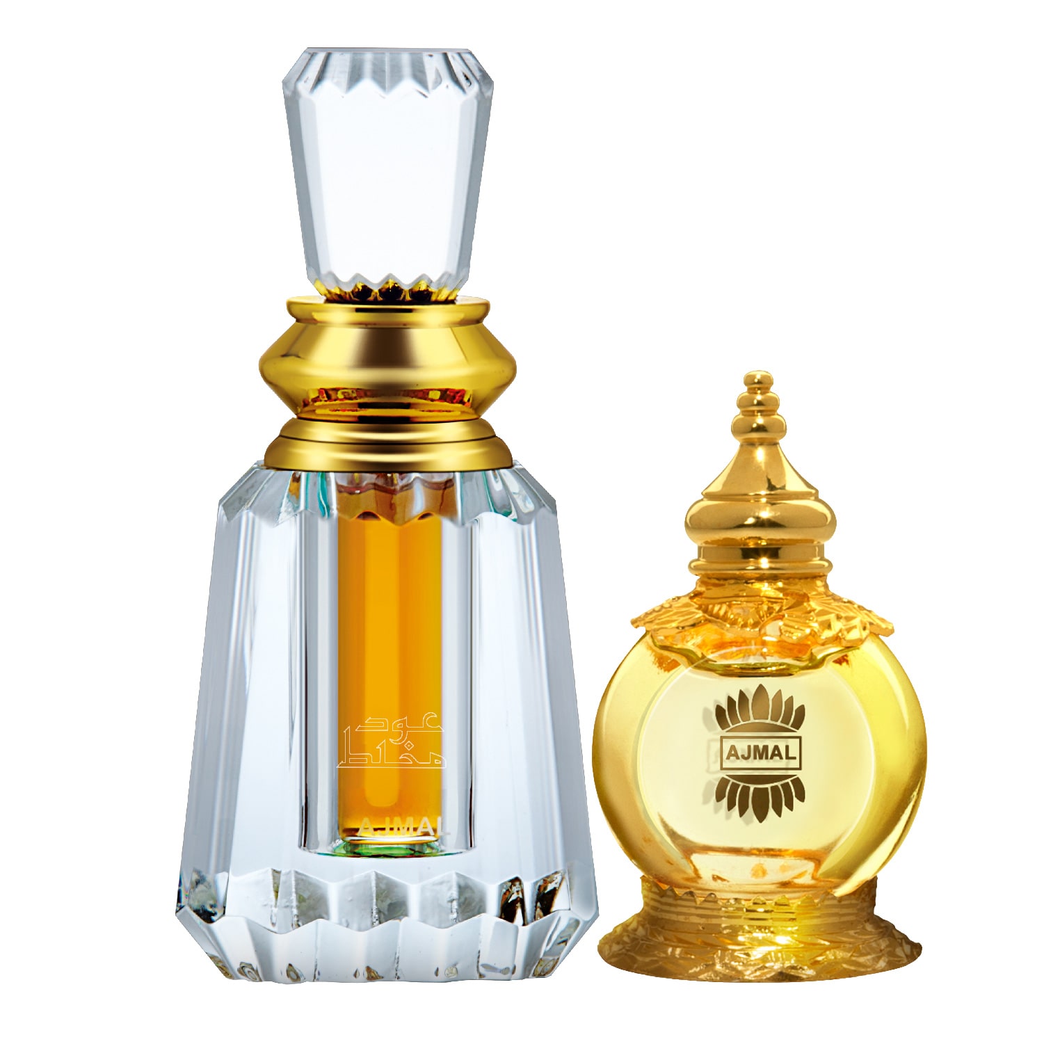 

Ajmal Oudh Mukhallat 6 ml x 1 Mukhallat al Wafa 12 ml x 1 Pack of 2