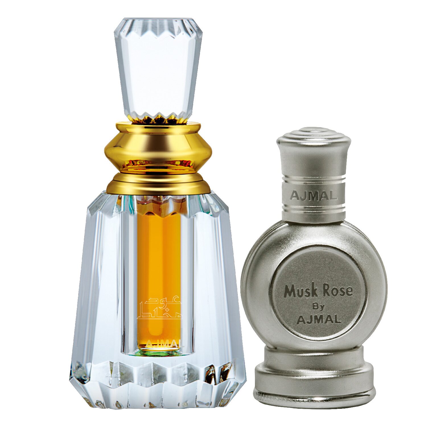 

Ajmal Oudh Mukhallat 6 ml x 1 Musk Rose 10 ml x 1 Pack of 2