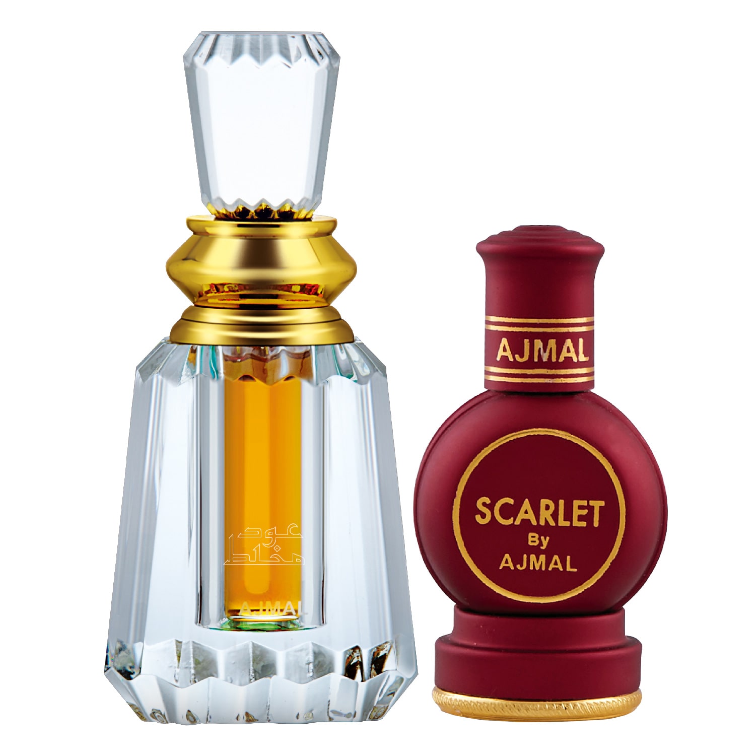 

Ajmal Oudhmukhallat 6 ml x 1 Scarlet 12 ml x 1 Pack of 2