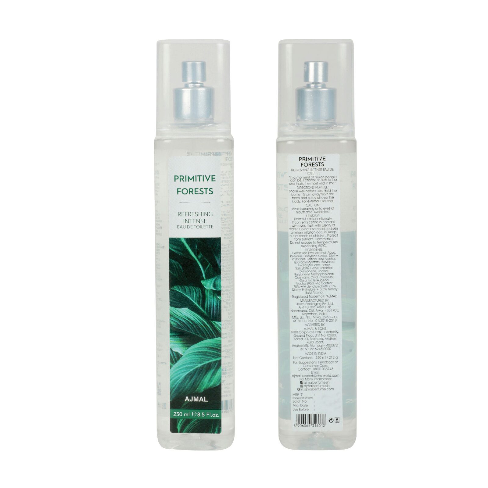 

Ajmal Primitive Forests Eau De Toilette Green Perfume 250ml Party Wear for Unisex
