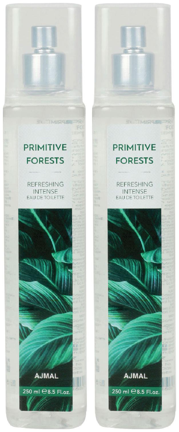 

Ajmal Primitive Forests Edt Combo Pack Of 2 Each 250Ml (Total 500Ml) For Men Women