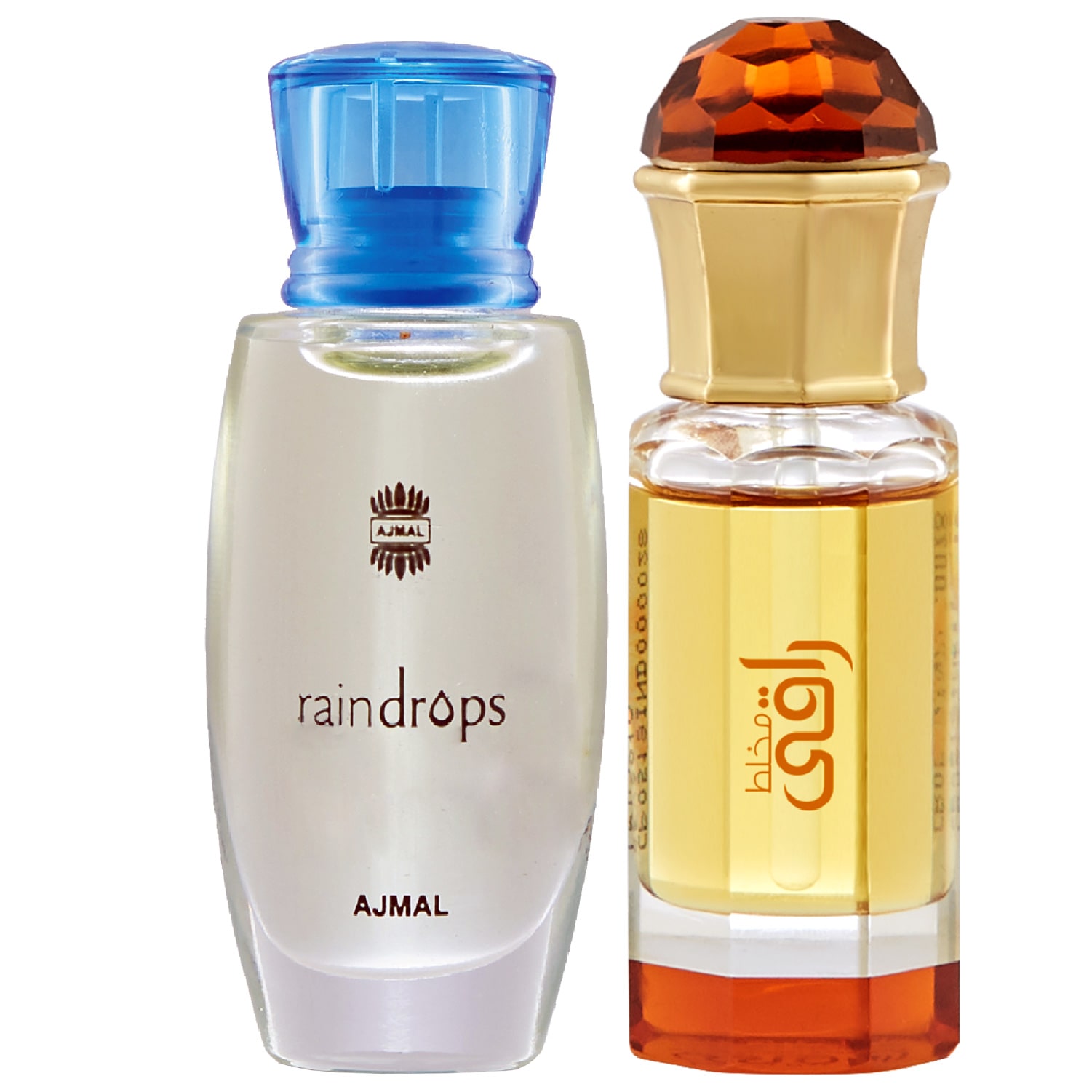 

Ajmal Raindrops 10 ml x 1 Mukhallat Raaqi 10 ml x 1 Pack of 2