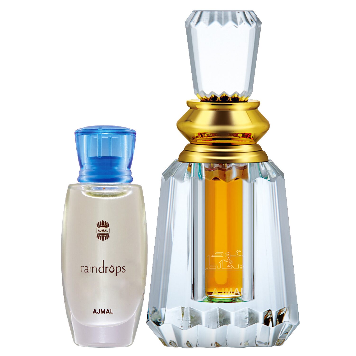 

Ajmal Raindrops 10 ml x 1 Oudh Mukhallat 6 ml x 1 Pack of 2