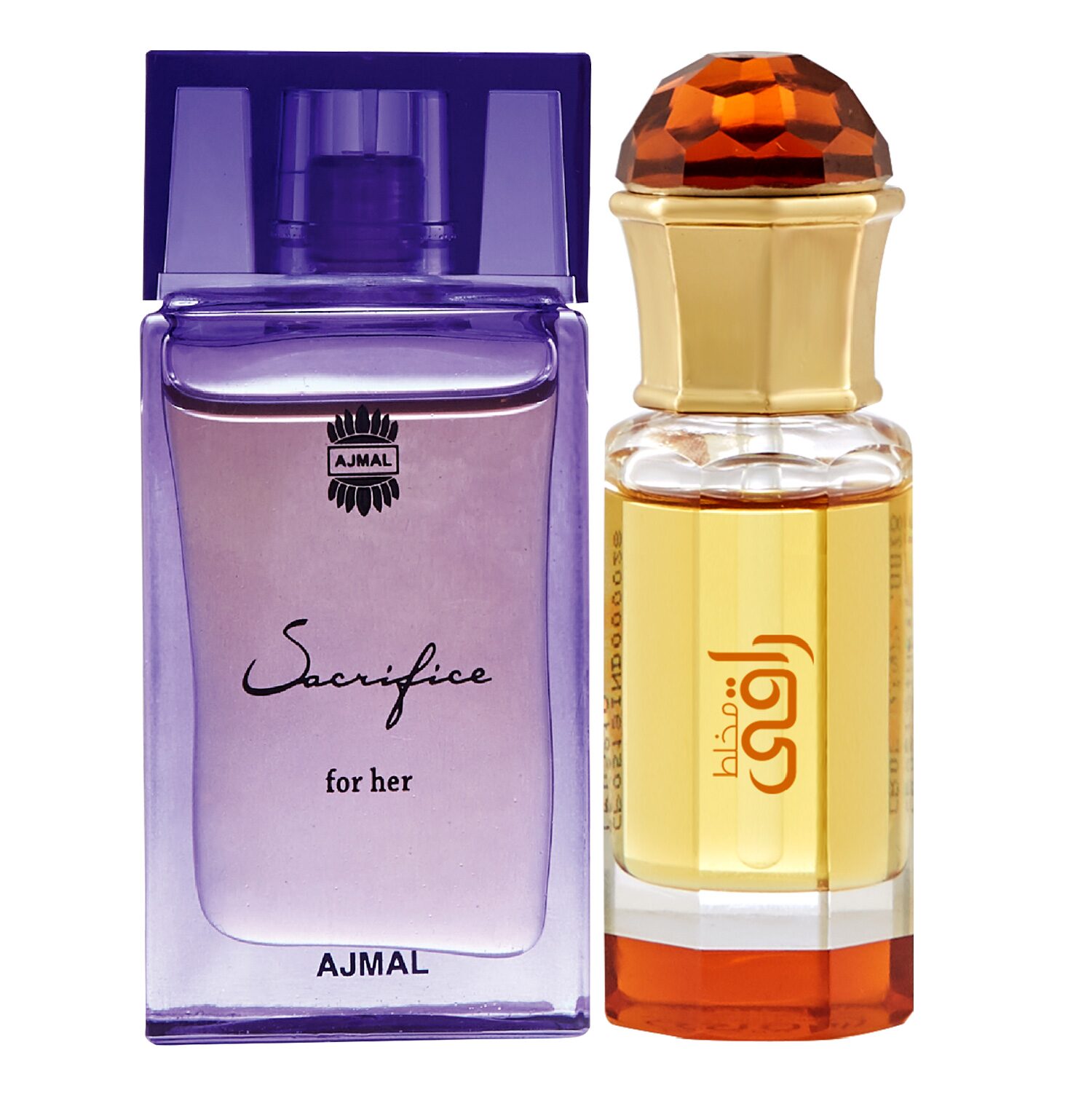 

Ajmal Sacrificee 10 ml x 1 Mukhallat Raaqi 10 ml x 1 Pack of 2