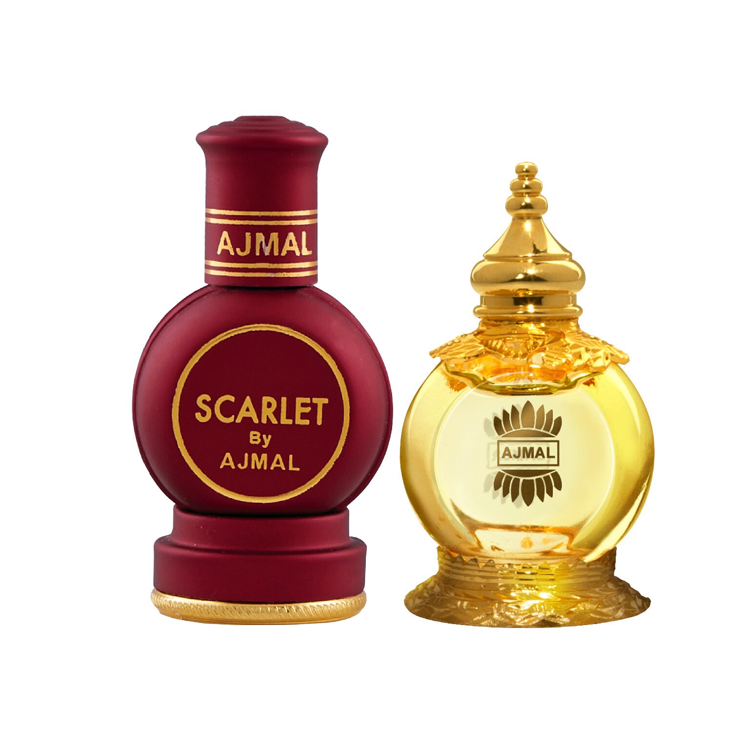 

Ajmal Scarlet 12 ml x 1 Mukhallat al Wafa 12 ml x 1 Pack of 2