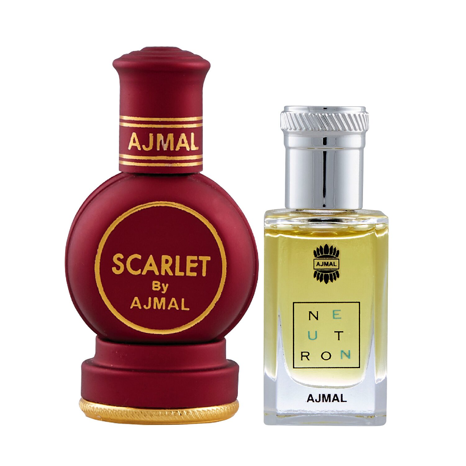 

Ajmal Scarlet 12 ml x 1 Neutron 10 ml x 1 Pack of 2