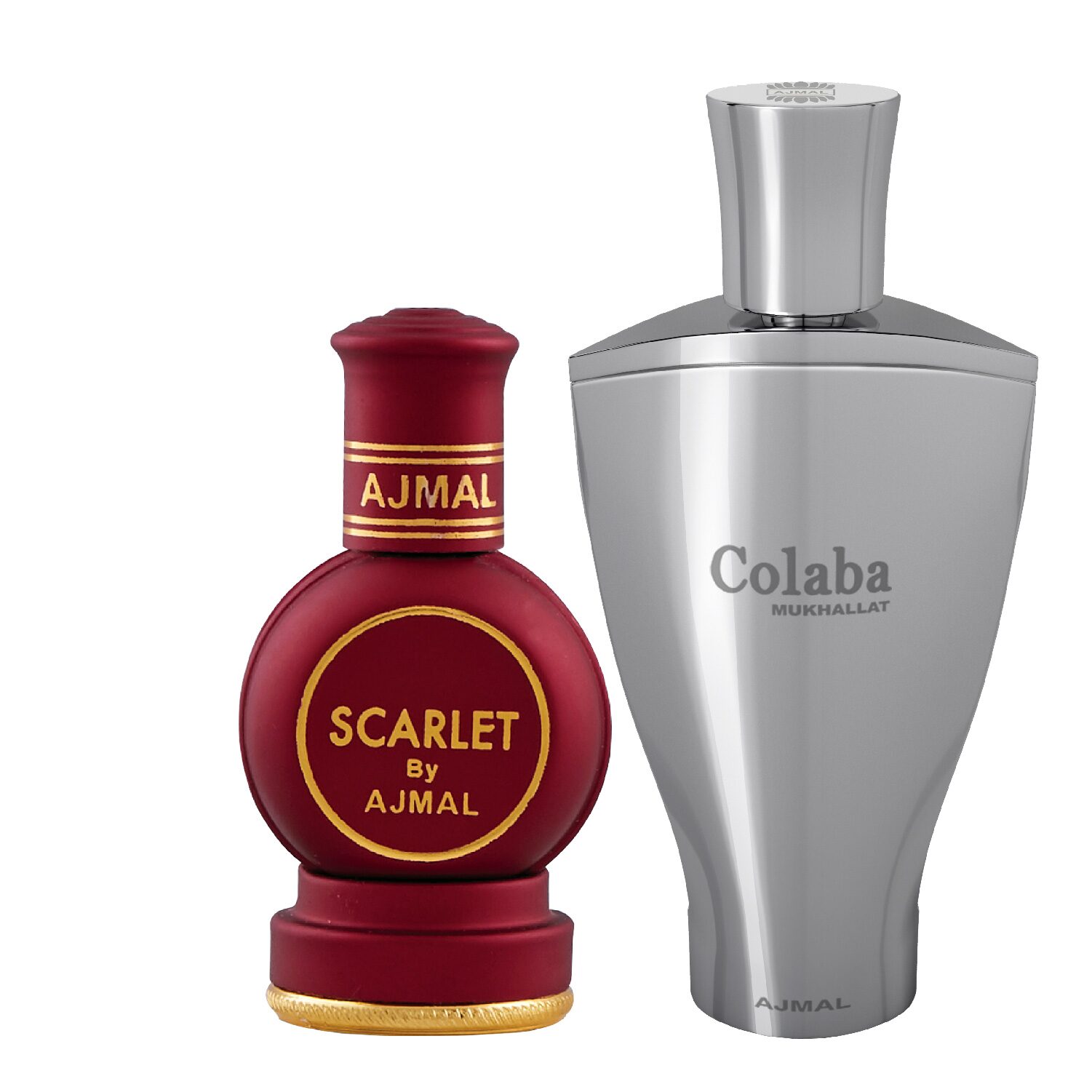 

Ajmal Scarlet 12 ml x 1 Colaba Mukhallat 12 ml x 1 Pack of 2