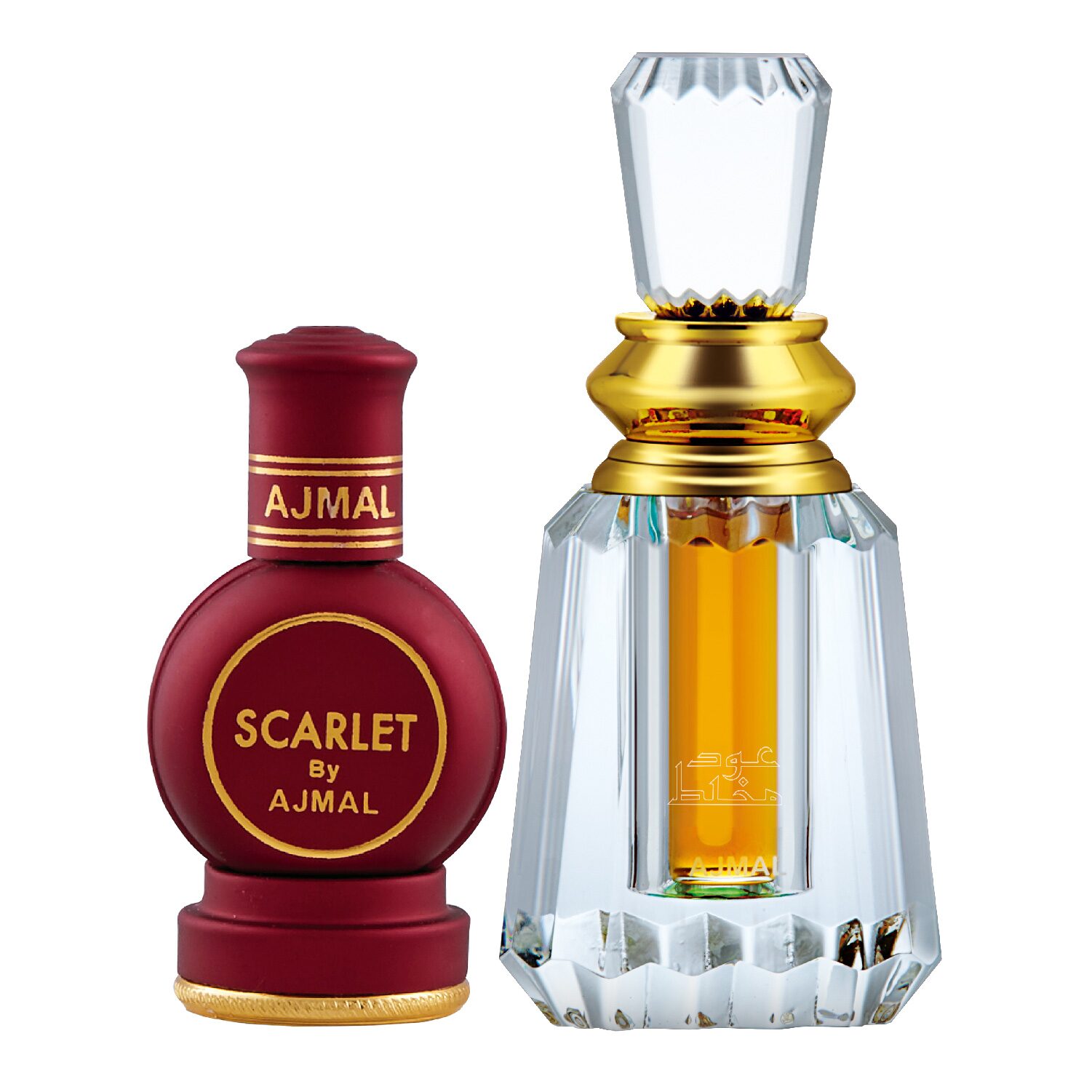 

Ajmal Scarlet 12 ml x 1 Oudh Mukhallat 6 ml x 1 Pack of 2