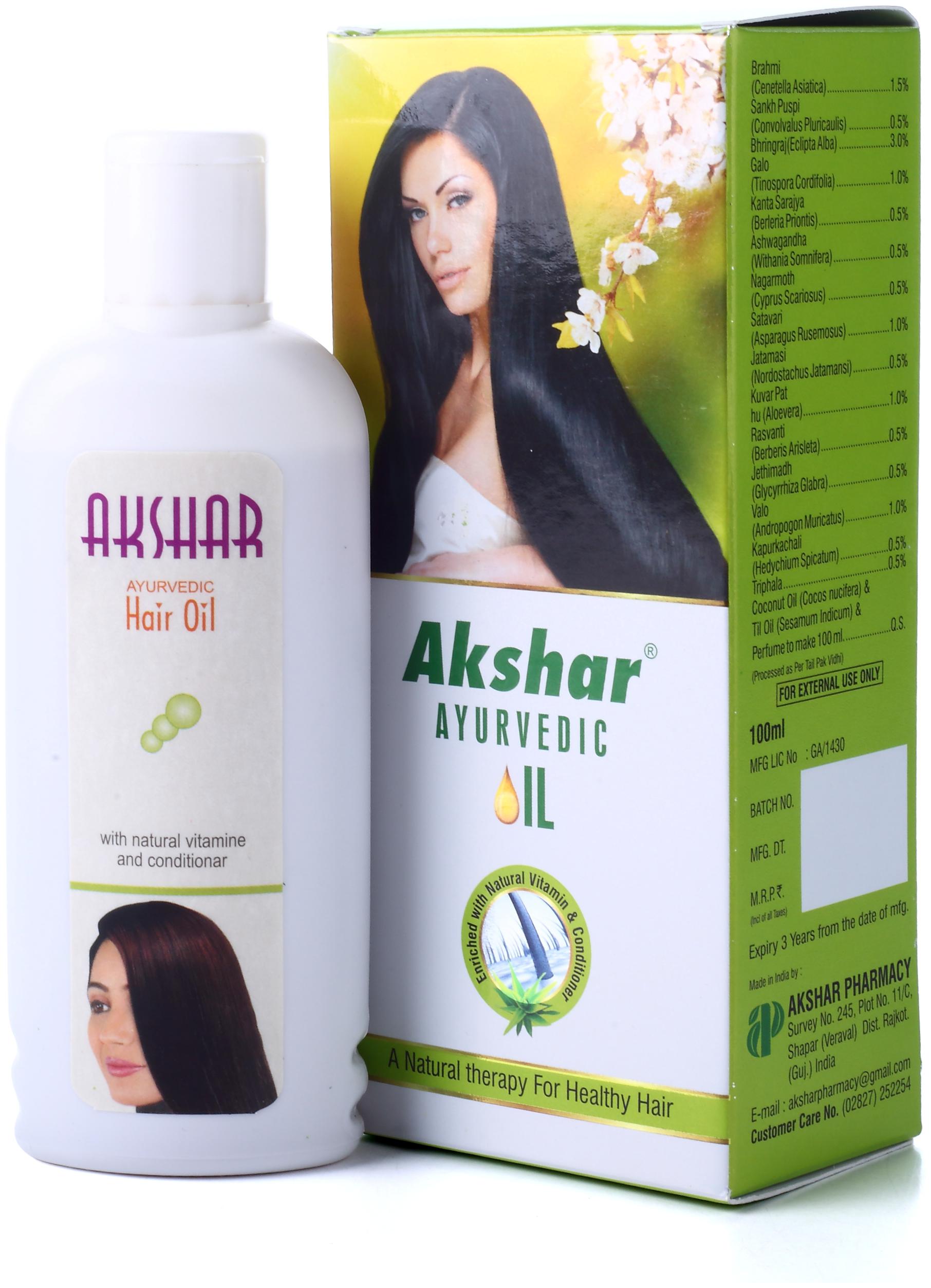 

Akshar Akshar Ayurvedic Hair Oil 100ml