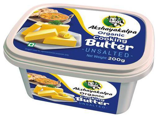 

Akshayakalpa Cooking Butter - Unsalted Organic Tub 200g
