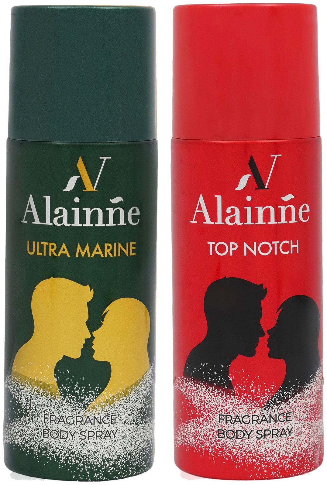 

Alainne Ultra Marine Top Notch Fragrance Body Spray 150ml (Pack of 2)