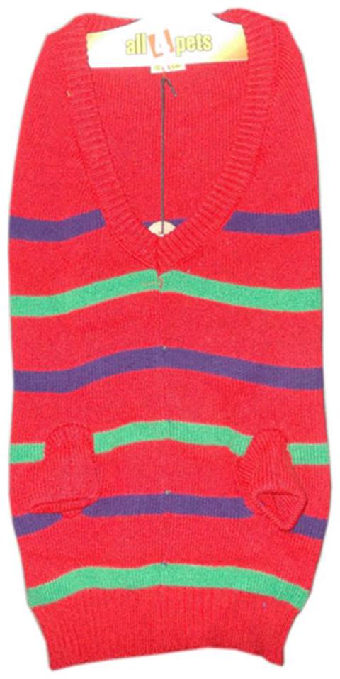 

All4pets Dog Sweater No-26(Red)
