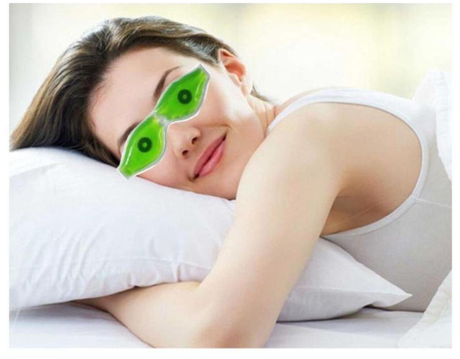 

Aloe vera Skin Care Essential Beauty Ice Cool Remove Dark Circles Relieve Eye Fatigue Gel Eye Mask