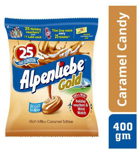 

ALPENLIEBE Gold Caramel Candy 400 g
