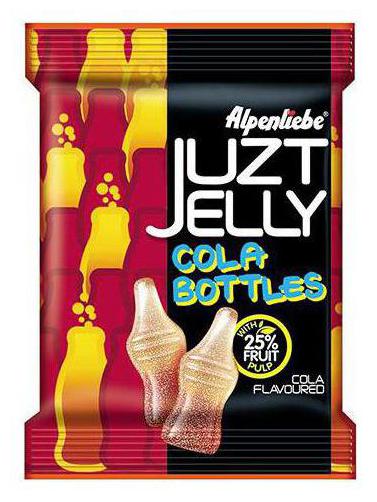 

Alpenliebe Juzt Jelly - Cola Bottle 72 8 g (26 pcs)