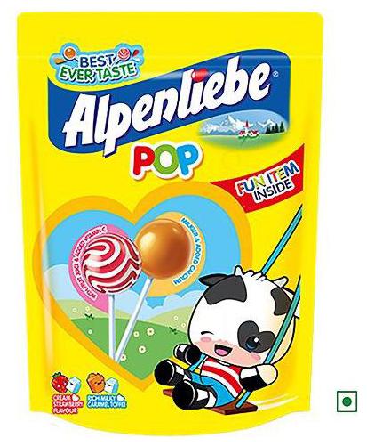

ALPENLIEBE Lollipop - Assorted Flavours With Toy Inside 40 g (5 unit x 8 g each)