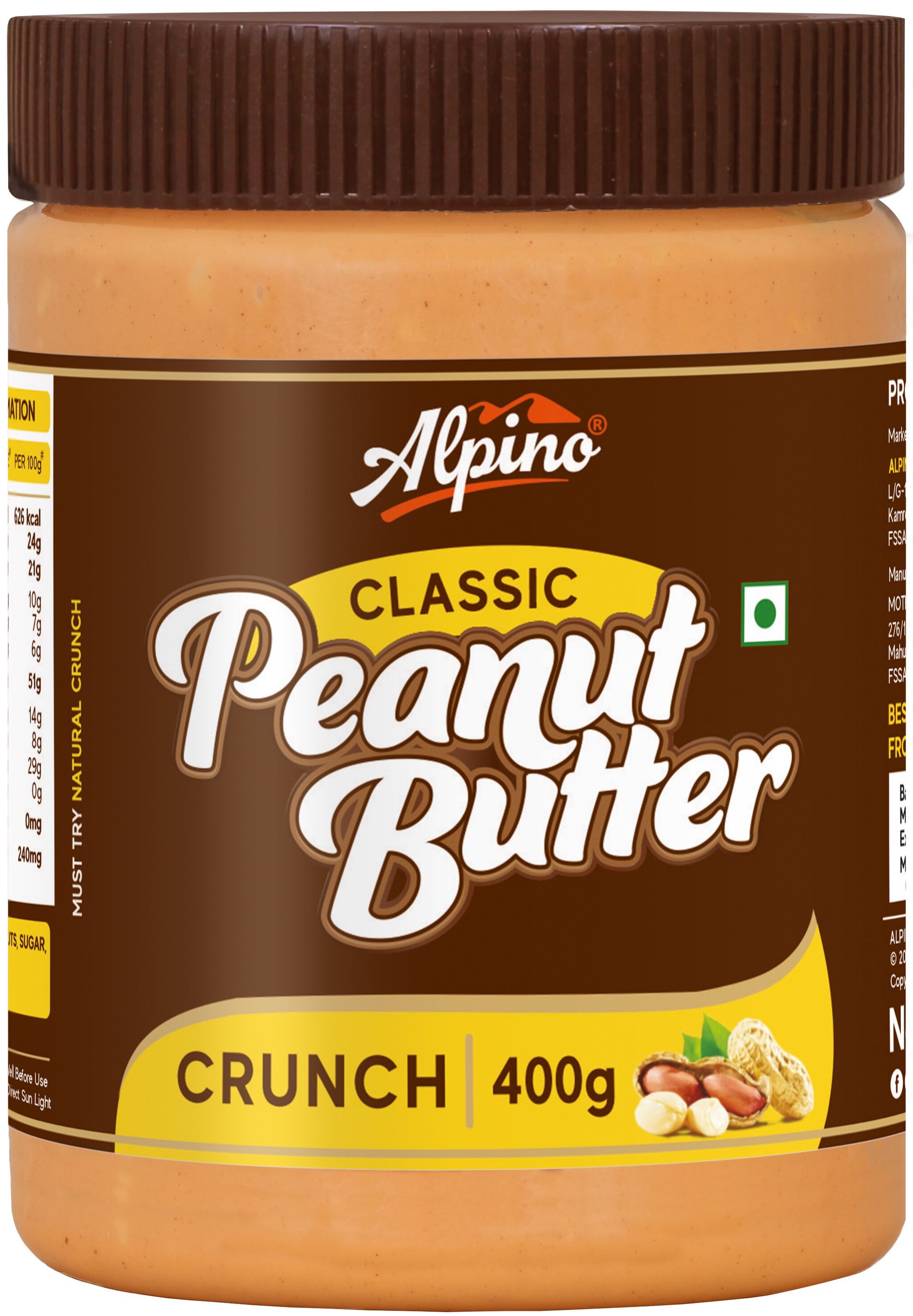 

Alpino Classic Peanut Butter Crunch 400g