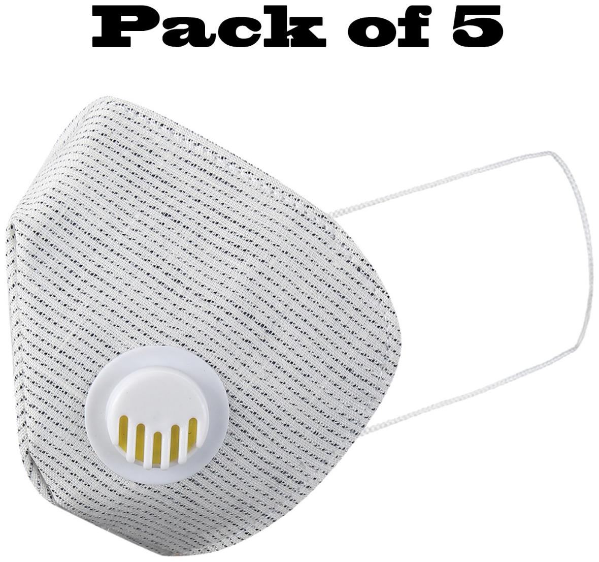 

Altek Cotton Face Mask For Protection White (Pack Of 5)