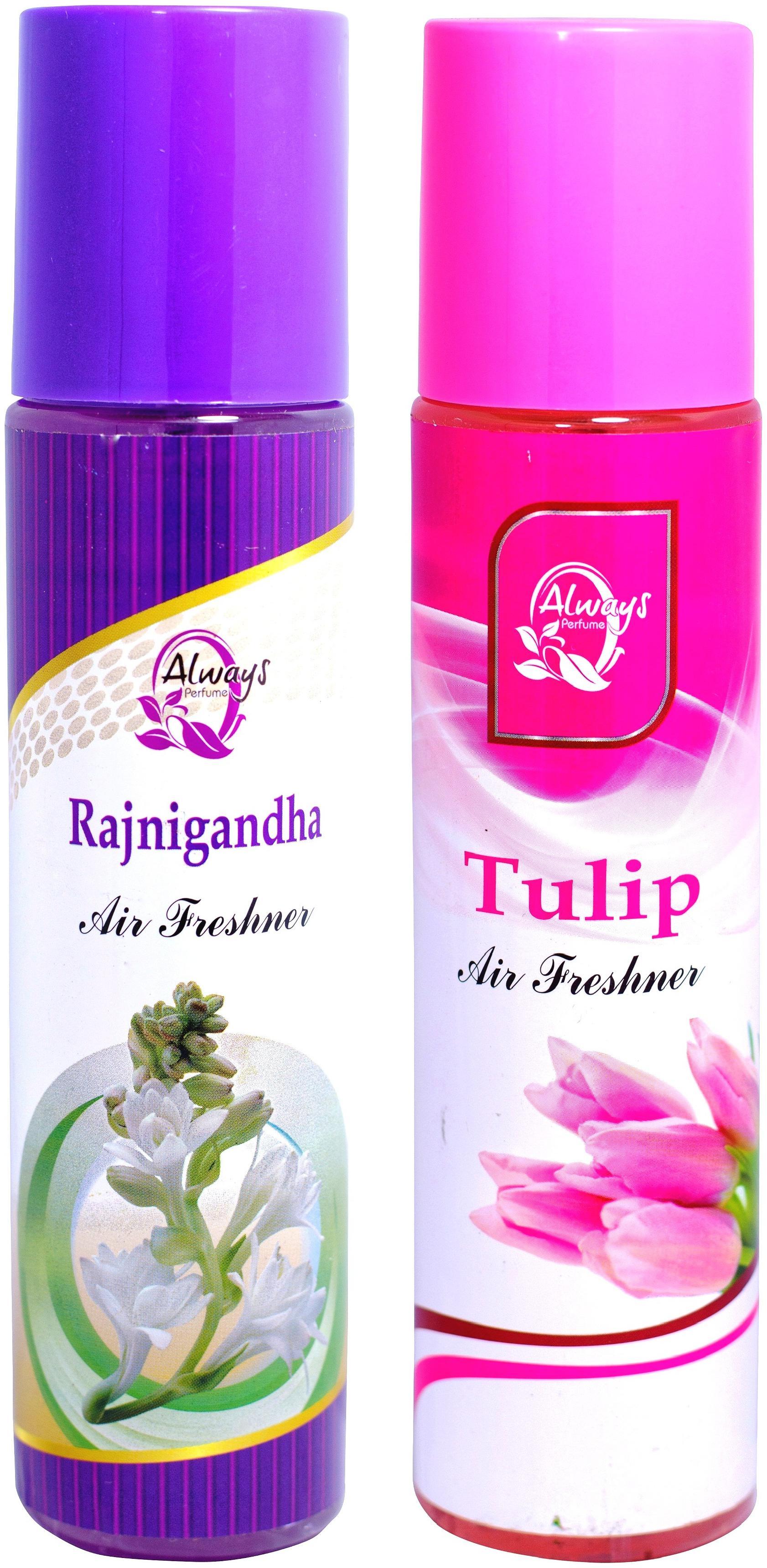 

Always Perfumes Tulip Rajnigandha Premium Air Freshener 250ml (Pack Of 2)