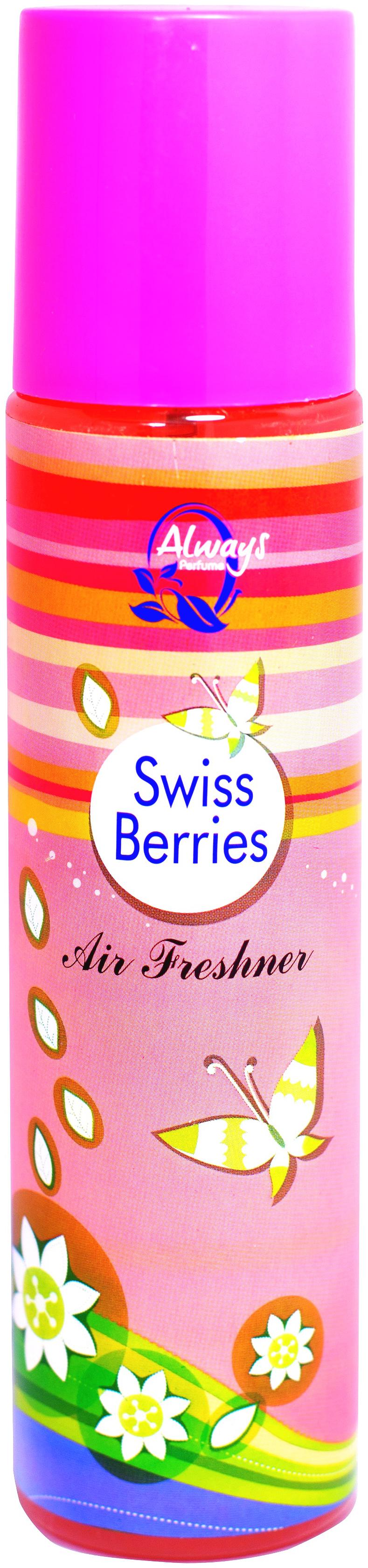

Always Perfumes Swiss Berries Premium 4 In 1 Air Freshener 250 ml