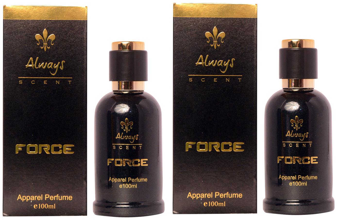 

Always Perfumes Force Eau De Perfume For Men Women 100ml (Pack of 2)