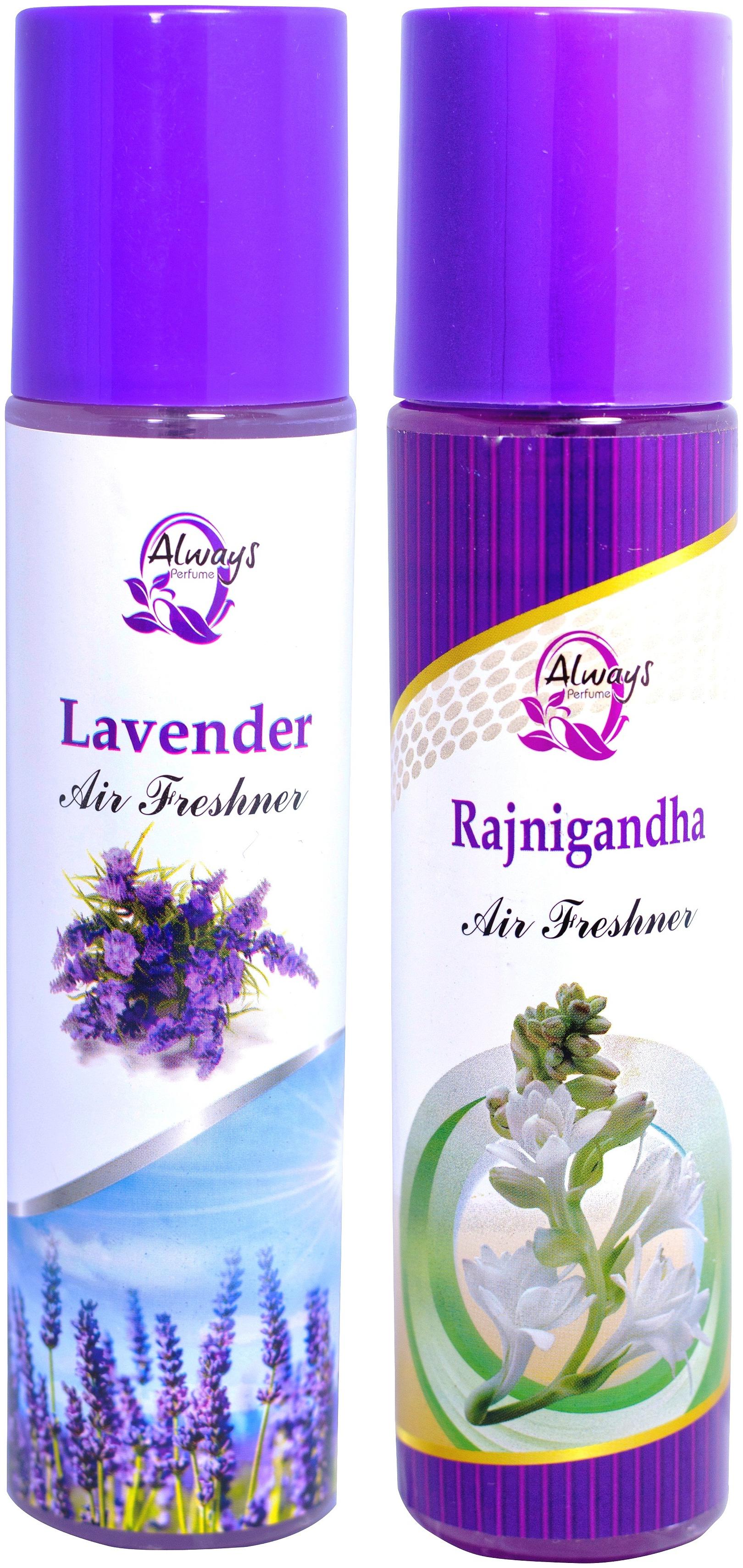 

Always Perfumes Rajnigandha Lavender Premium Air Freshener 250ml (Pack Of 2)