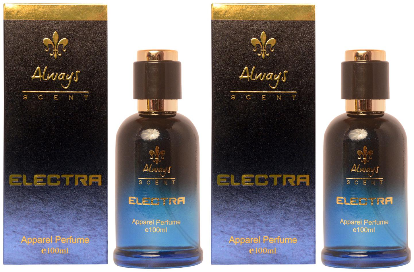 

Always Perfumes Electra Eau De Perfume For Men Women 100ml (Pack of 2)