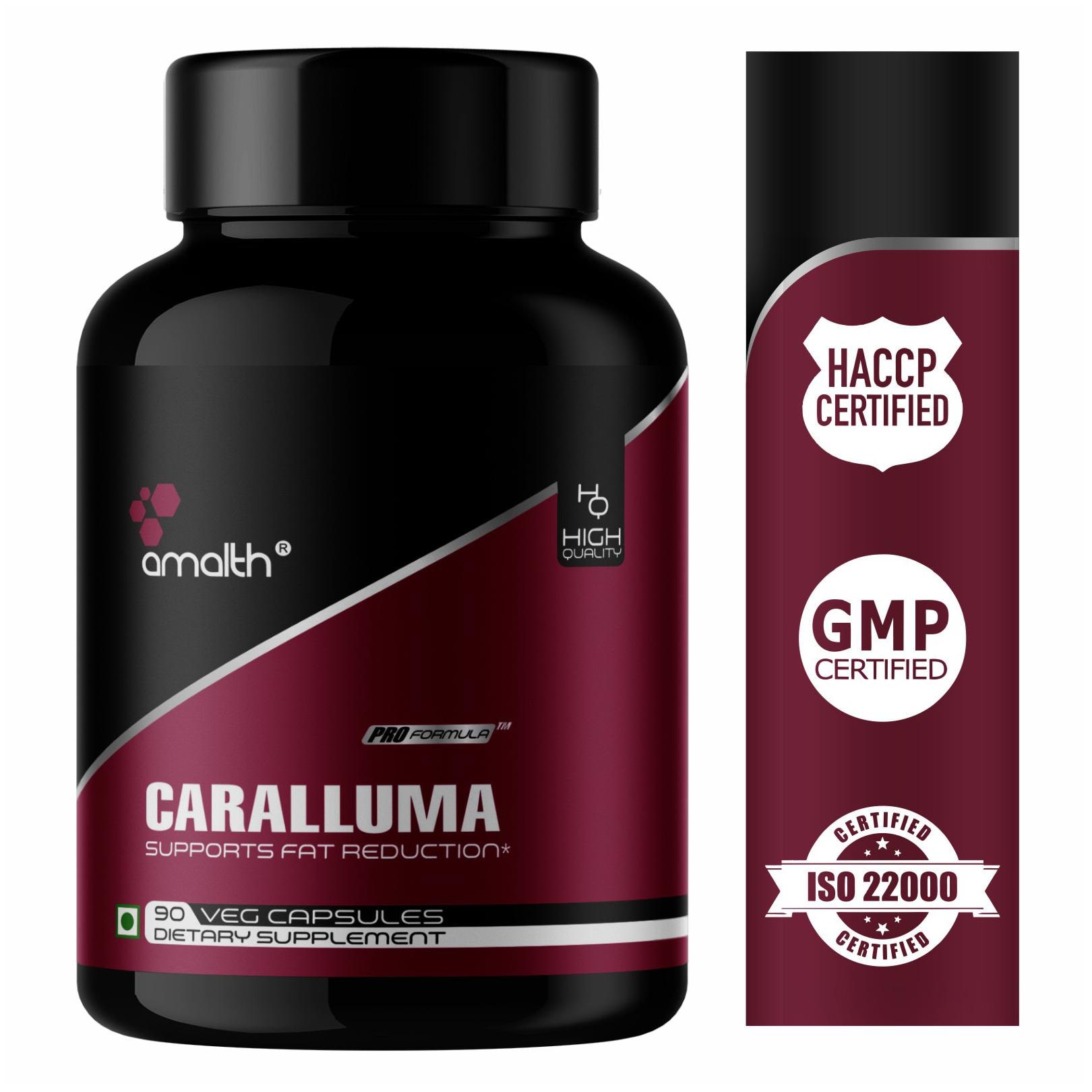 

Amalth Caralluma Fimbriata Extract Powder 1000mg Veg Capsules for Weight Loss 1 Bottle -90Capsules