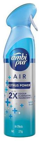 

Ambi pur Air Freshener Spray - Citrus Power Odour Eliminating Toilet Fresh 275 g