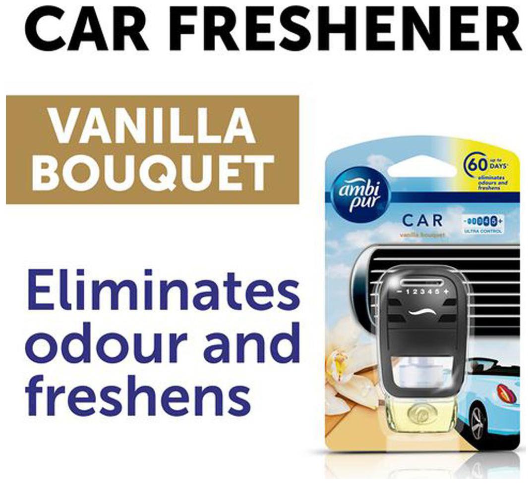 

Ambi pur Car Air Freshener Vanilla Bouquet 7 5 ml