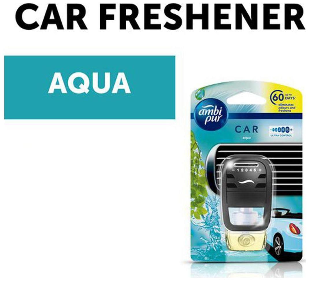 

Ambi pur Car Air Freshener Aqua Starter Kit 7 5 ml