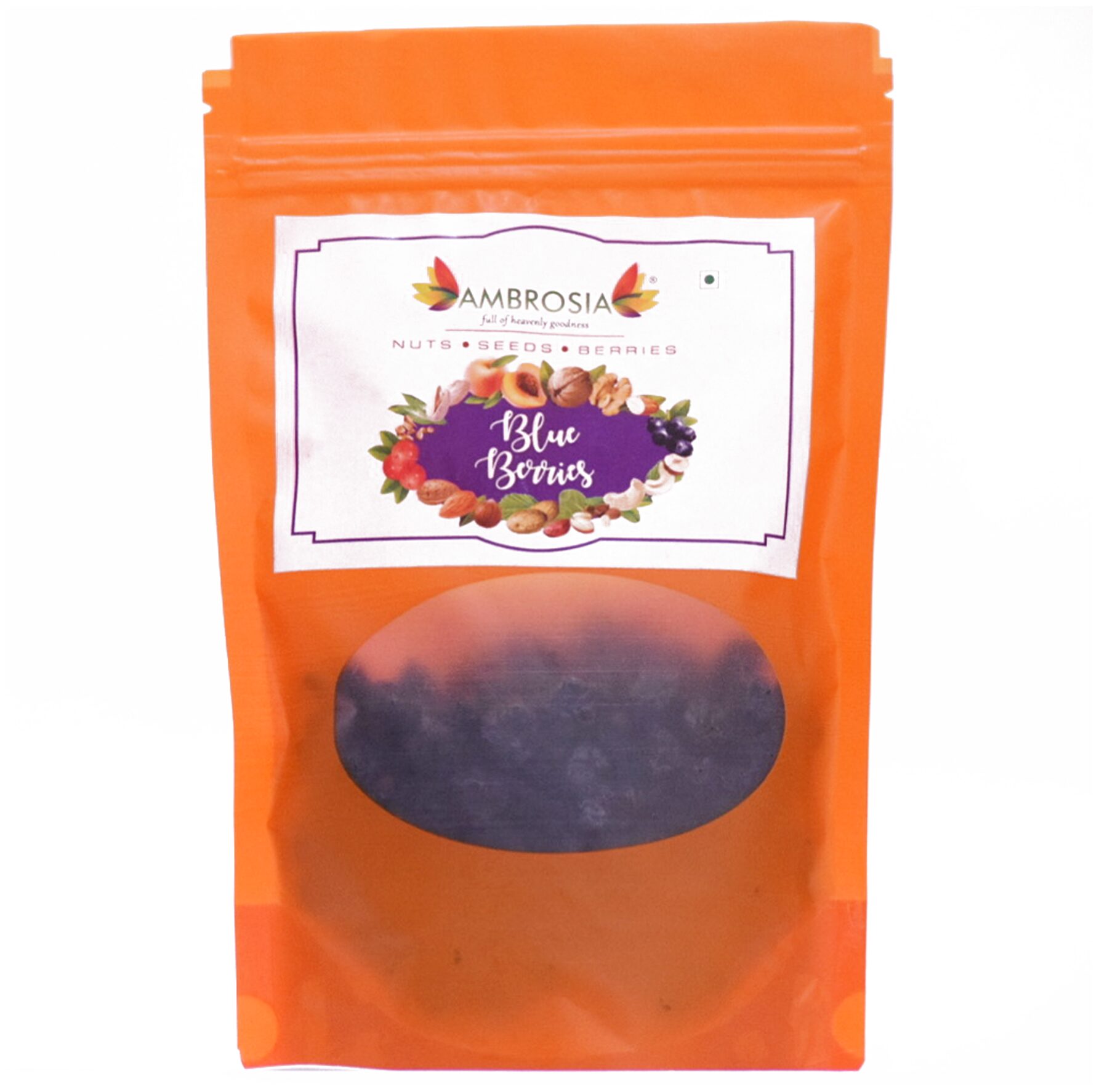 

Ambrosia Dried Blueberry 250 g ( Pack of 1)