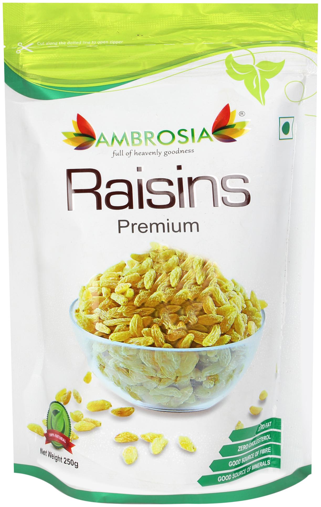 

Ambrosia Indian Raisins 250g (Pack of 3)