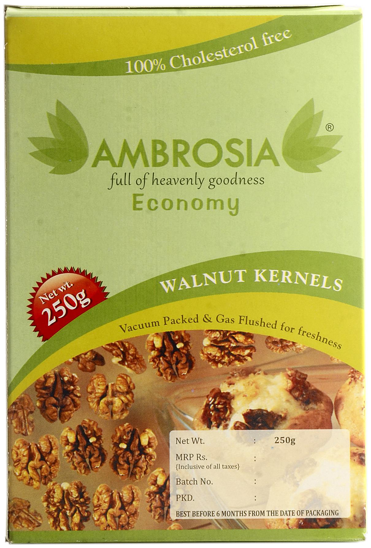 

Walnuts Economy Light Brown Halves 250g (Pack of 2)