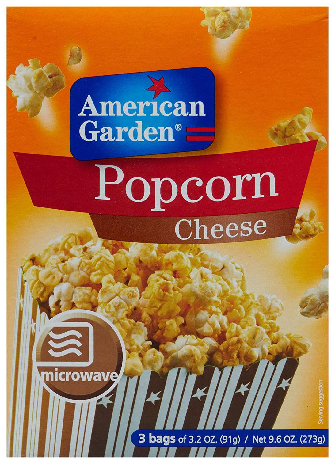 

American Garden Microwave popcorn - Cheese 273 g