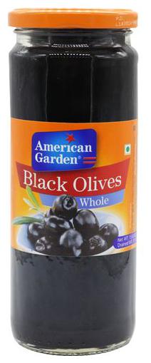 

American Garden Olives Whole - Black 450 g