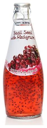 

Americana Basil Seed Drinks - Redgrape 290ml