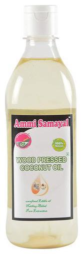 

Ammi Samayal Coconut Oil - Wood Pressed Edible 500 ml