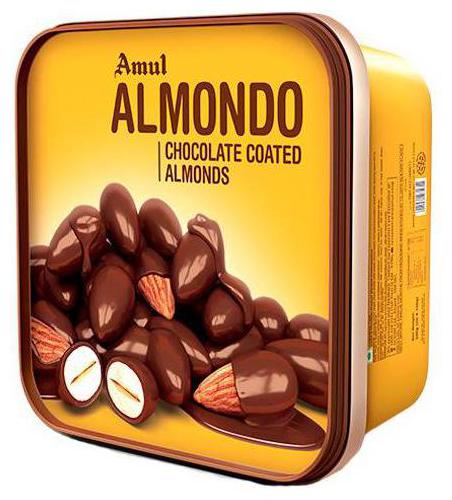 

Amul Almondo - Roasted Almonds Coated With Milk Chocolate 200 g