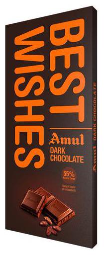 

Amul Best Wishes Dark Chocolate 150 g