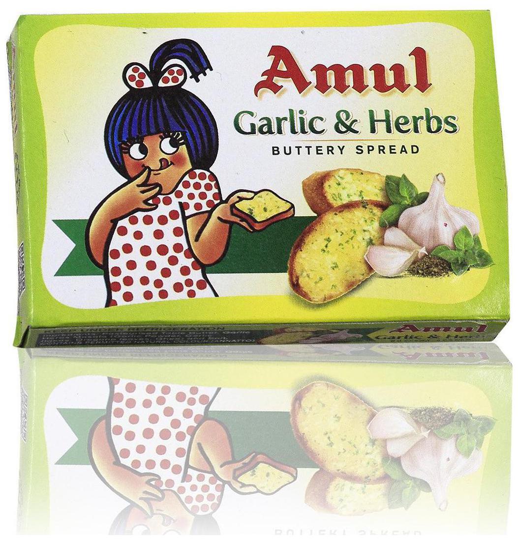 

Amul Buttery Spread - Garlic Herbs 100 g