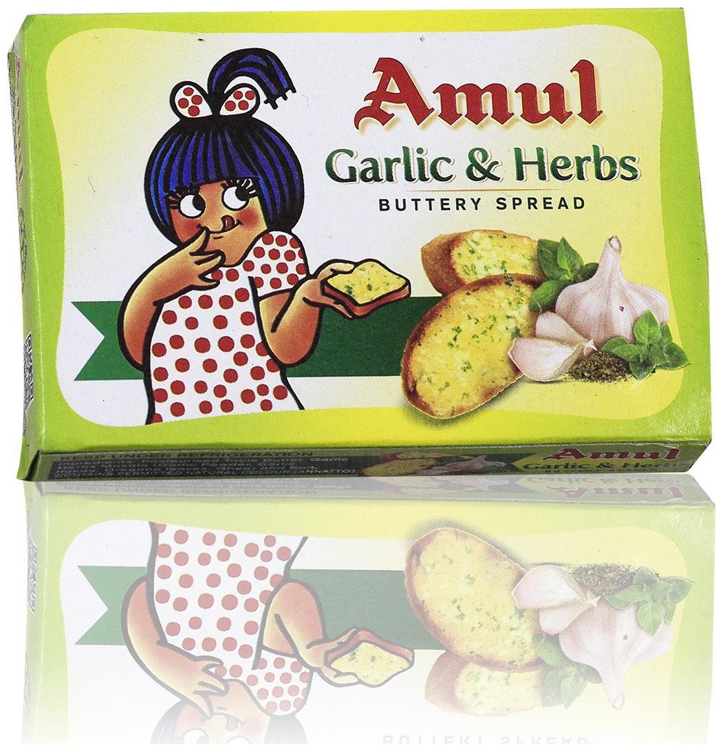 

Amul Buttery Spread - Garlic Herbs 100 g