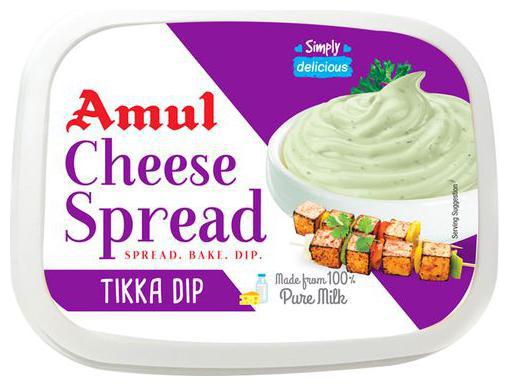 

Amul Cheese spread - Tikka Dip 200 g