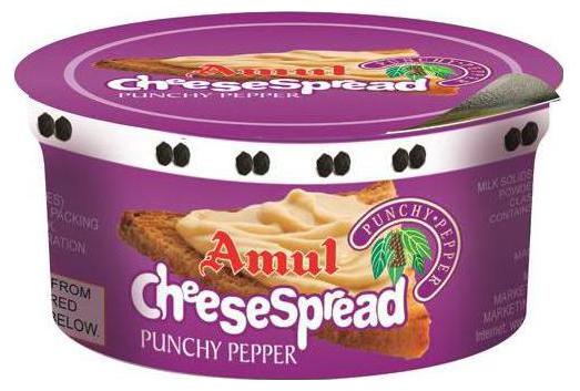 

Amul Cheese Spread - Punchy Pepper 200 g