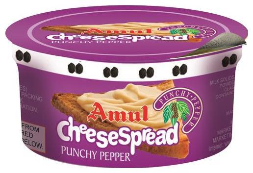 

Amul Cheese Spread - Punchy Pepper 200 g