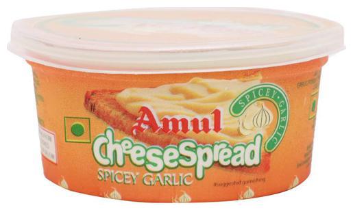 

Amul Cheese Spread - Spicy Garlic 200 g