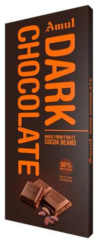 

Amul Dark Chocolate 55 Rich In Cocoa 150 g