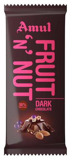 

Amul Fruit N Nut Chocolate 40 g